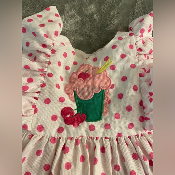 FRIENDS Polka Dot Kids Dress - Picture 5 of 5